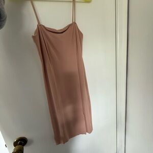 Forever 21 tan body con dress